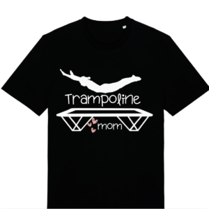 T- Särk, must. Trampoline mom