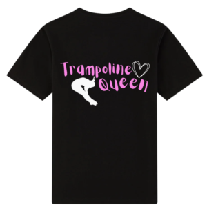 Must T- Särk Trampoline Queen